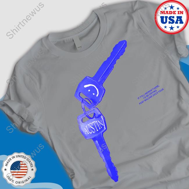 Official Post Malone Merch Austin Keys Tour Crewneck