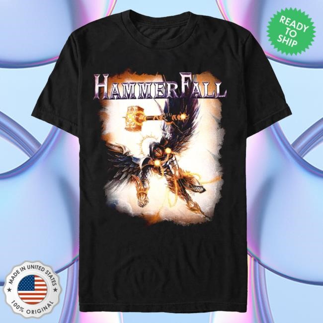 Official Nuclear Blast Merch Shop Hammerfall - Hammer Of Dawn Tracks - T-Shirts NuclearBlast