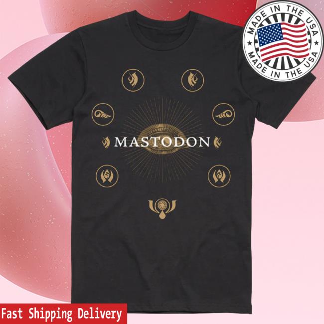 Official Mastodon Rocks Merch Store Mastodon Symbols Tshirt Mastodonrocks