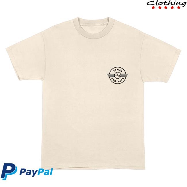 JB FLIGHT T Shirt Jonas Brothers Merch Shop