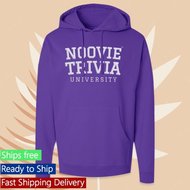 Official Super Yaki & Noovie Present: Noovie Trivia University Hoodie SuperYaki