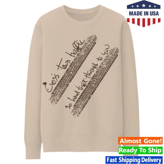 Jimi Hendrix Crosstown Pullover Sweatshirt in Bone