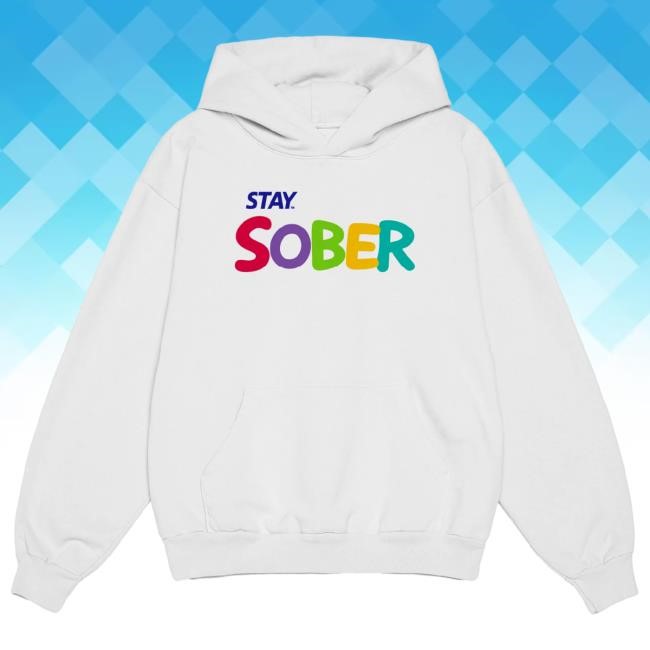Official Daydrian Harding Merch Stop Stay Sober Gaming Popover Hoodie!