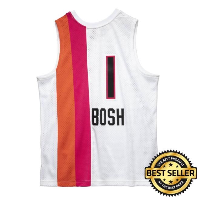 Official Moda3 Mitchell And Ness Heat Chris Bosh '11-12 Swingman Jersey Tank Shirt Official Moda3 Mitchell And Ness Heat Chris Bosh '11-12 Swingman Jersey Tank Shirts