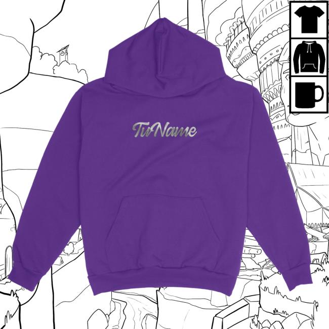 Fuerza Regida Briana - Purple Hooded Sweatshirt
