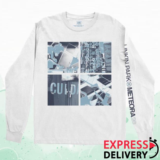 Official Linkin Park Store Meteora Boxes White Long Sleeve T-Shirts