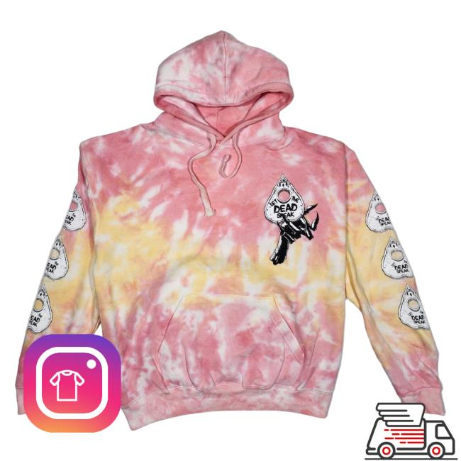Official Any Means Necessary Clothing Ouija Hooded Sweatshirt Plasma Tie Dye
