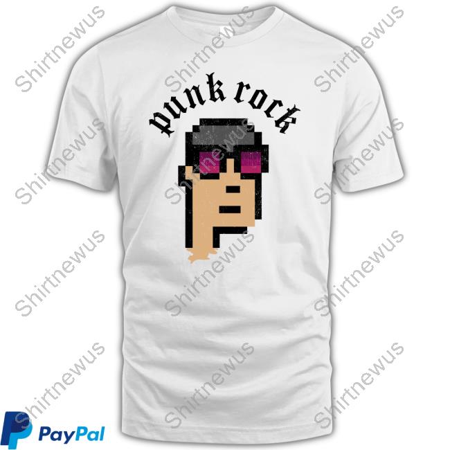 Official M Shadows Cryptopunk Punk Rock T Shirts