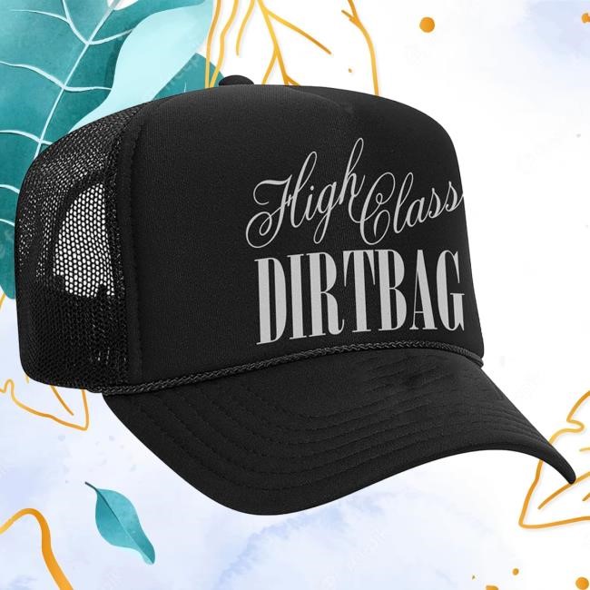 Official Bunnie Xo Merch High Class Dirtbag Trucker Cap Hunniebunnies