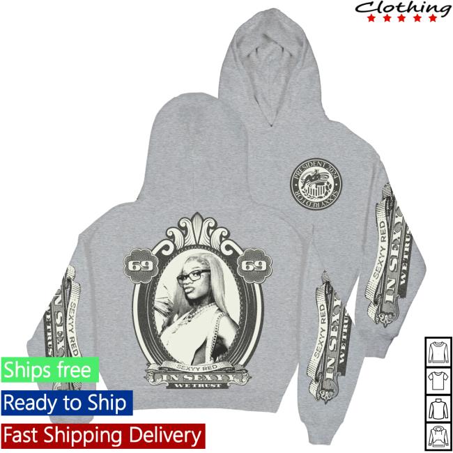 Sexyy Red Merch Shop Sexyy Love Money Hoodie Sweatshirt