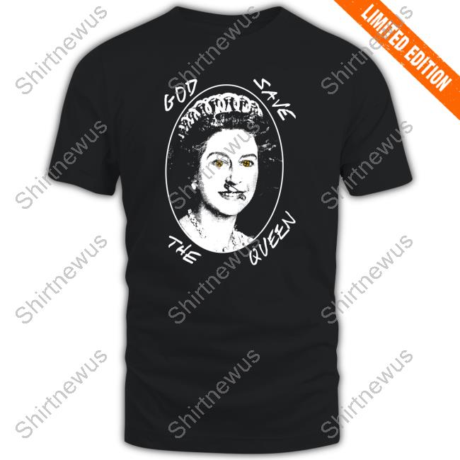 Ken Carson God Save The Queen Swastika Eyes Tee Shirt
