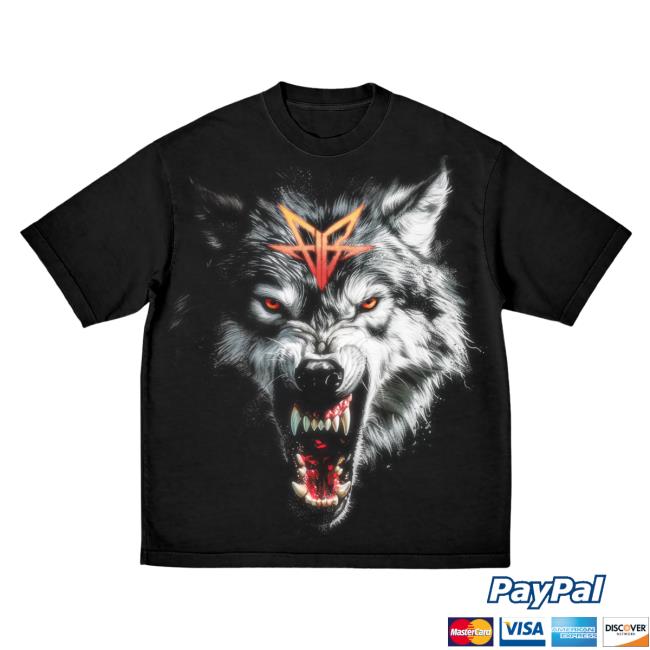 Falling In Reverse 2024 Merch Wolfie T Shirt