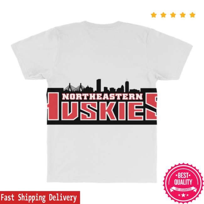 Official Artist Shot Northeasternn Huskiess All Over Print T Shirt Artistshot
