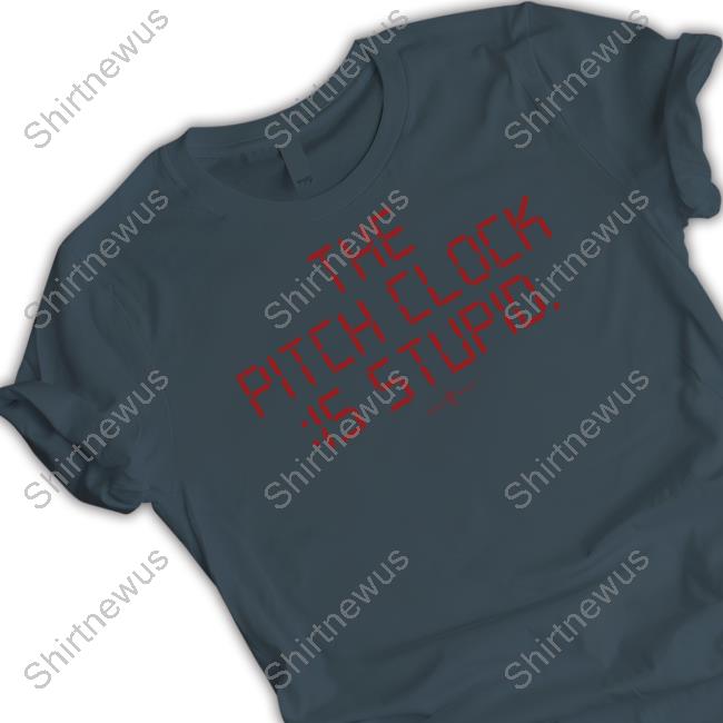 Official RotoWear Merch The Pitch Clock Is Stupid T Shirt