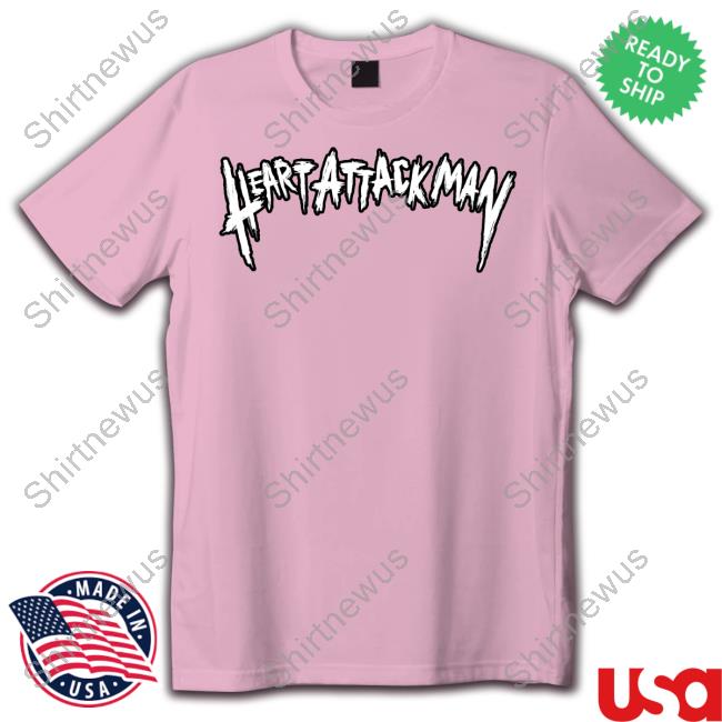 Official Heart Attack Man Merch Cone Of Shame Shirt Heartattackman