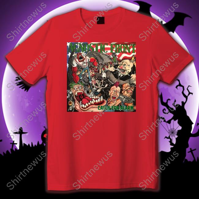 Night Shift Merch Agnostic Front Cause For Alarm Long Sleeve Tee Shirt