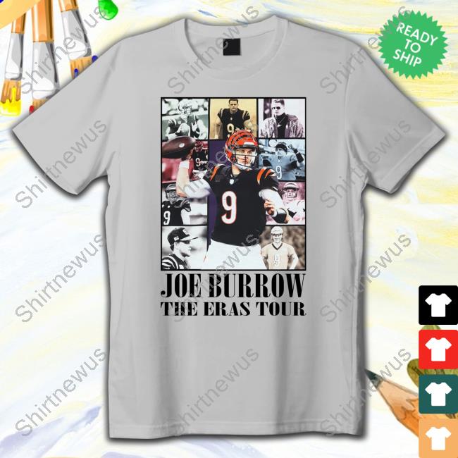 Official Joe Burrow The Eras Tour Shirt