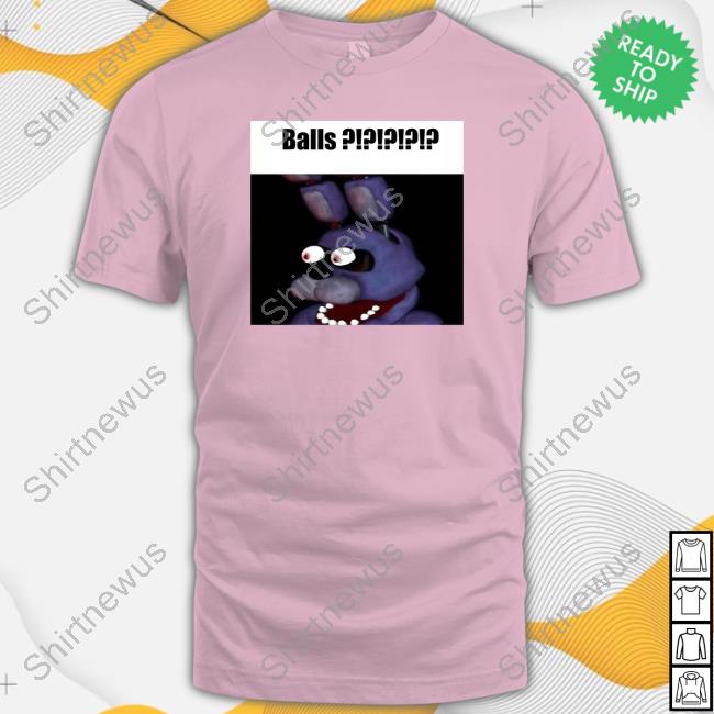 Bonnie Balls Shirts Official FNAF Five Nights At Freddy's Bonnie Balls T-Shirt