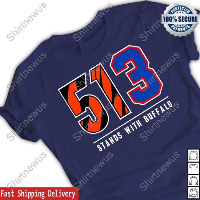 513 Stands With Buffalo T Shirt 513 Stands With Buffalo T Shirt Black
