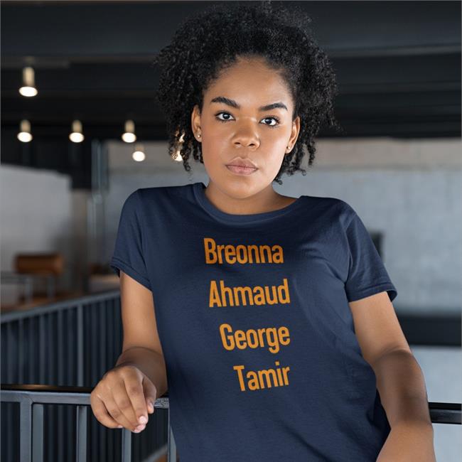 Breonna Ahmaud George Tamir Shirt Red