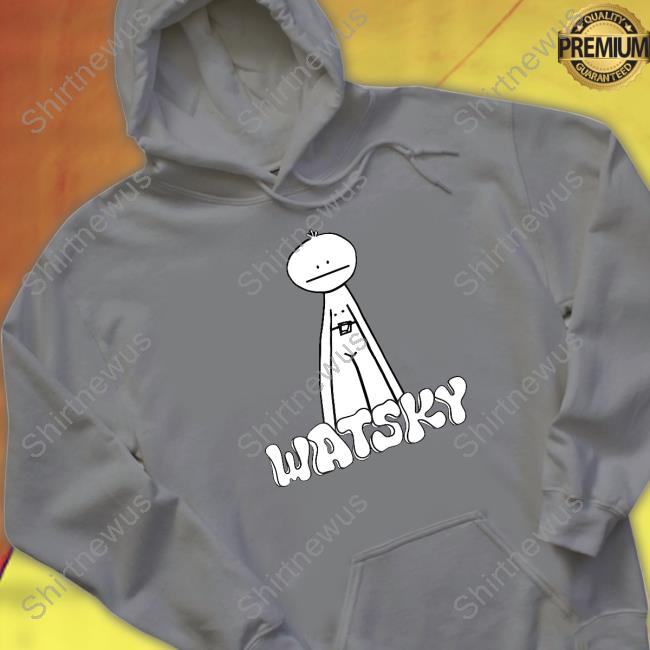 Watsky Stick Figure Hooded Sweatshirt