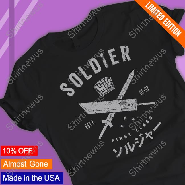 Official The Yetee Shop Soldier Reunion Est 01-97 First Class Shirt By Marc Junker Wario64