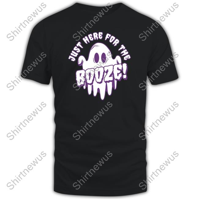 Official Bunkerbranding Merch Just Here For The Booze Hoodie