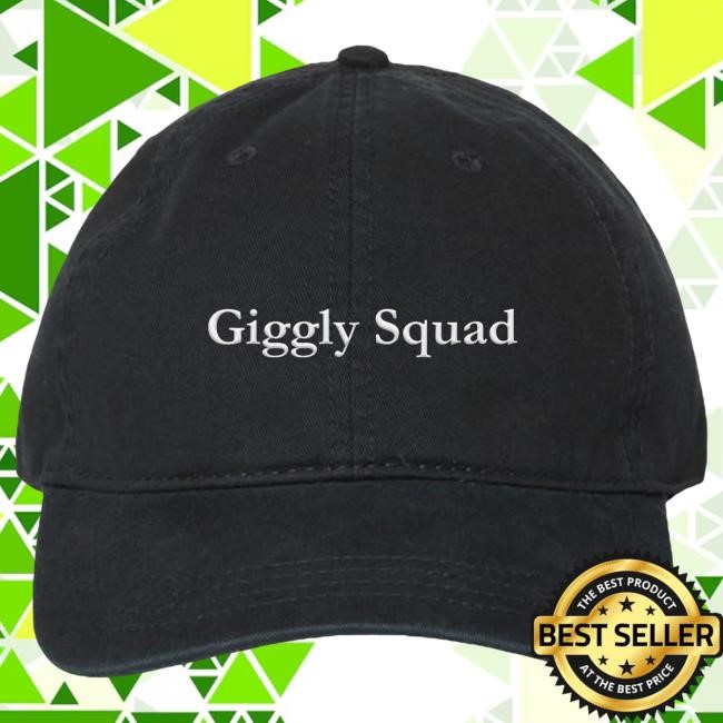 Giggly Squad Logo Hat - Black