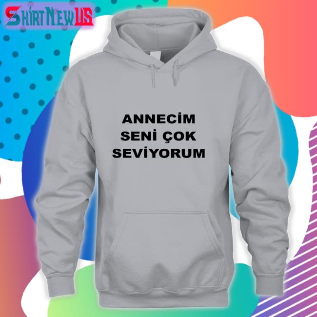 Arda Guler Annecim Seni Cok Seviyorum Tee Shirt Sporx