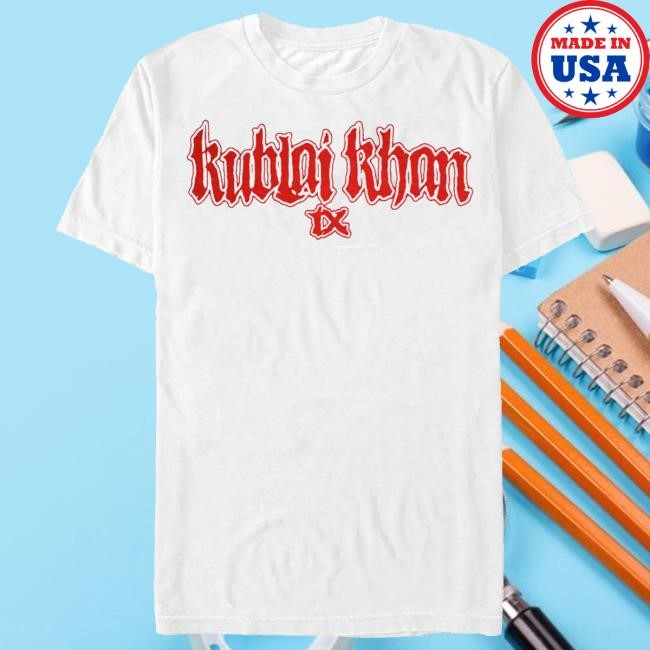 Kublai Khan - Monkey Skull White T Shirt Kublai Khan TX