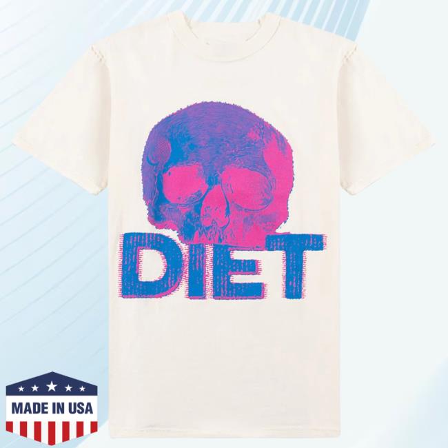Official Capsule Clothing Store Capsule Nyc Diet Starts Monday Skull Shirt 2024 | Antique White CapsuleNyc