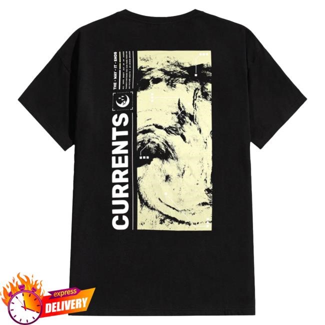 Currents Band Official Currents - Hurricane - New Shirt Currentsofficial
