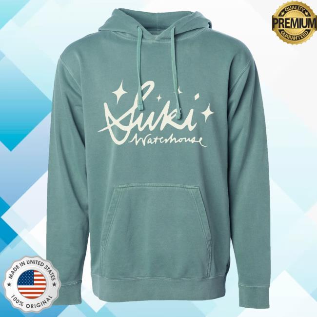 Official Suki Waterhouse Merch Store Suki Waterhouse Suki Stars Green Sweatshirts SukiWaterhouse