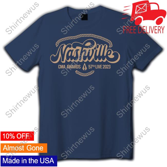 Official Cmaworld Nashville Rope CMA Awards 57Th Live 2023 Shirt
