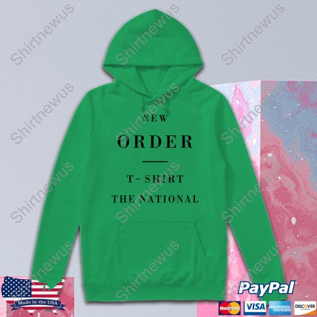 The National Online Store Merch New Order T Shirt The National Brooklyn 1999 Tee Shirt