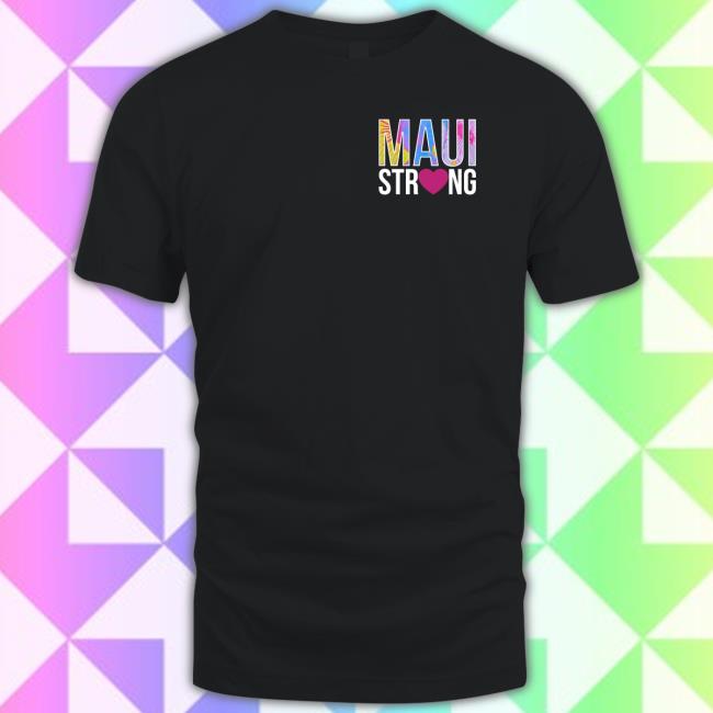 Tiffany Gomas Mauistrong Our Aloha Never Dies Tee