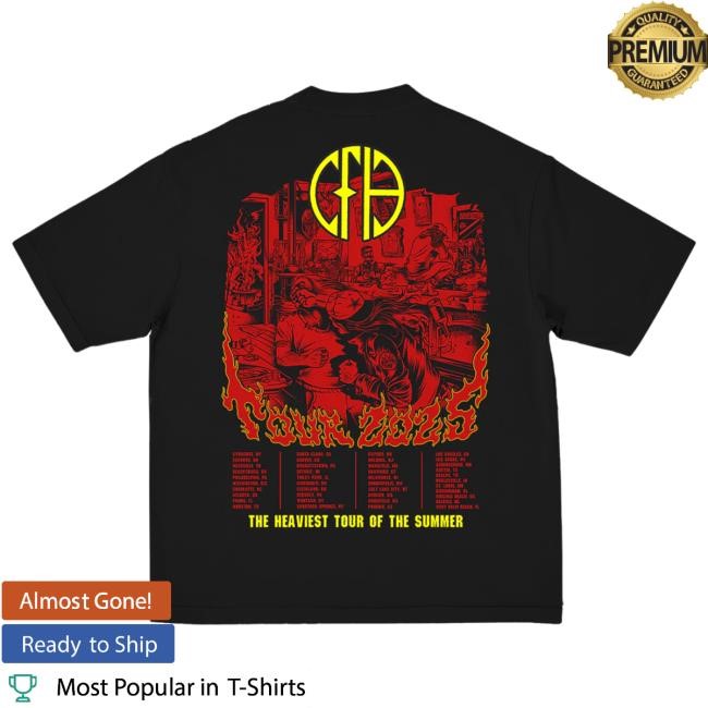 Pantera CFH 2025 Tour Shirts Pantera Merch Store Official