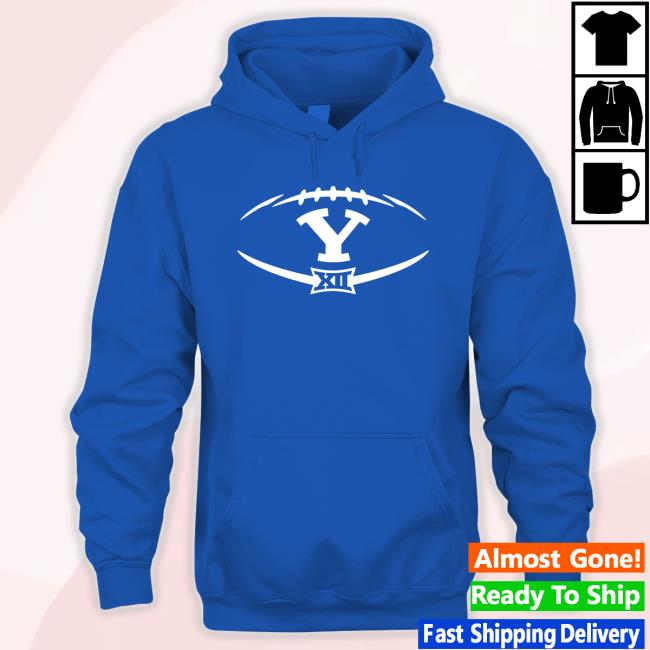 Dr. Derwin L. Gray Byu Football Big XII Logo Crewneck Sweatshirt