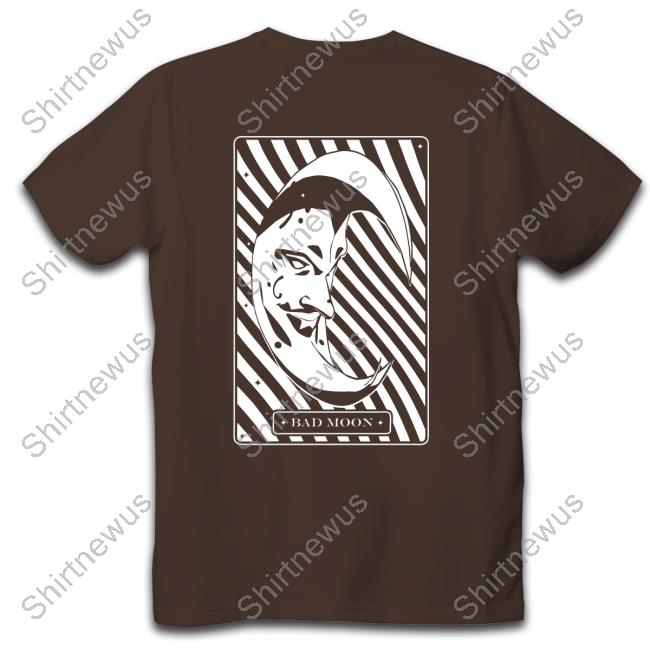 Official Guilty Gear Bad Moon Tee Shirt Guilty Gear Bad Moon Long Sleeve Shirt