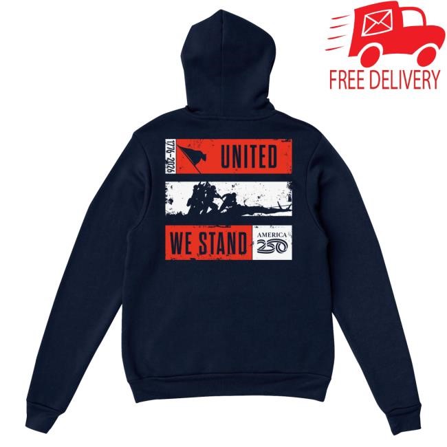 Warm United We Stand Unisex Hoodie America250 Archive Style