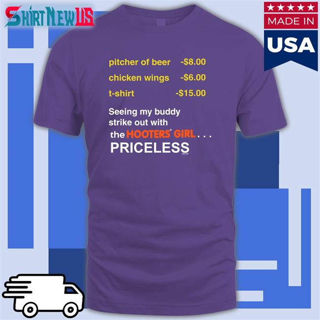 Pitcher Of Beer Chicken Wings Tee Shirt