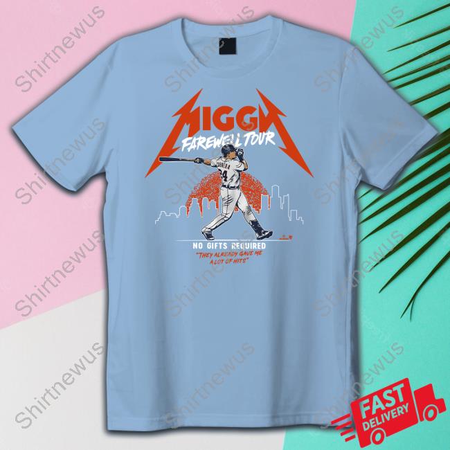 Breakingt Merch Miggy Farewell Tour No Gifts Required They Already Gave Me A Lot Of Hits Hoodie