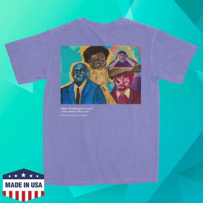 Official Chance the Rapper Merch Store A Bar About A Bar Violet Dye Washed Shirts Chance the Rapper Apparel Clothing ChancetheRapper