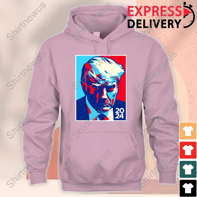 Trump Colorblock 2024 Shirt White