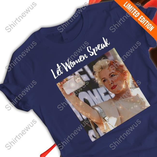 Kellie Jay Keen Let Women Speak T Shirt