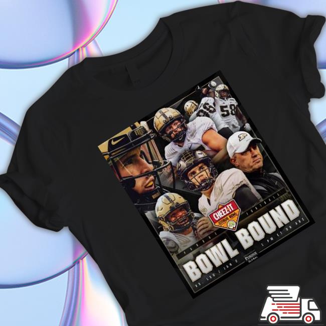 Official Purdue Boilermakers Football Bowl Bound Cheez-It Citrus Bowl T Shirt