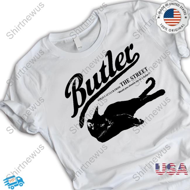 Butler Stray Cat Club From The Street Tee Shirt Vivastudio
