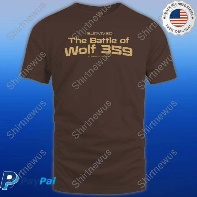 Official Todd Stashwick I Survived The Battle Of Wolf 359 Tee Shirt