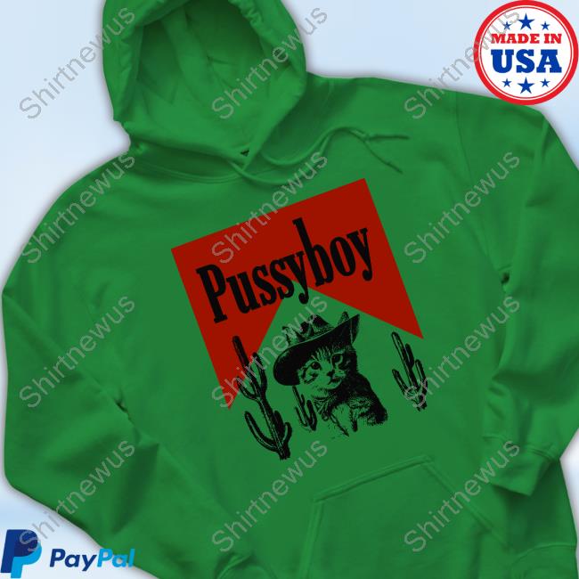 Pussyboy Reds Cat Tee Pussyboy Reds Cat Sweatshirt