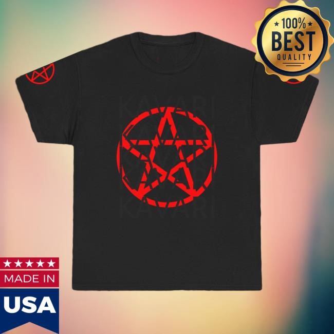 Kavari Shop Merch Pentagram Shirts